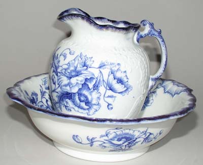 Ewer and Bowl c1900